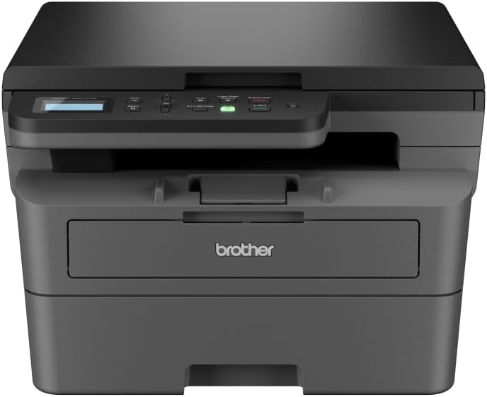 Brother DCP-L2627DWXL Multifunktionsdrucker - 3 in 1 Monochrom Lasergerät mit WLAN Ethernet und USB - Auto Duplex und zweizeiliges LCD - 32 Seiten pro Minute