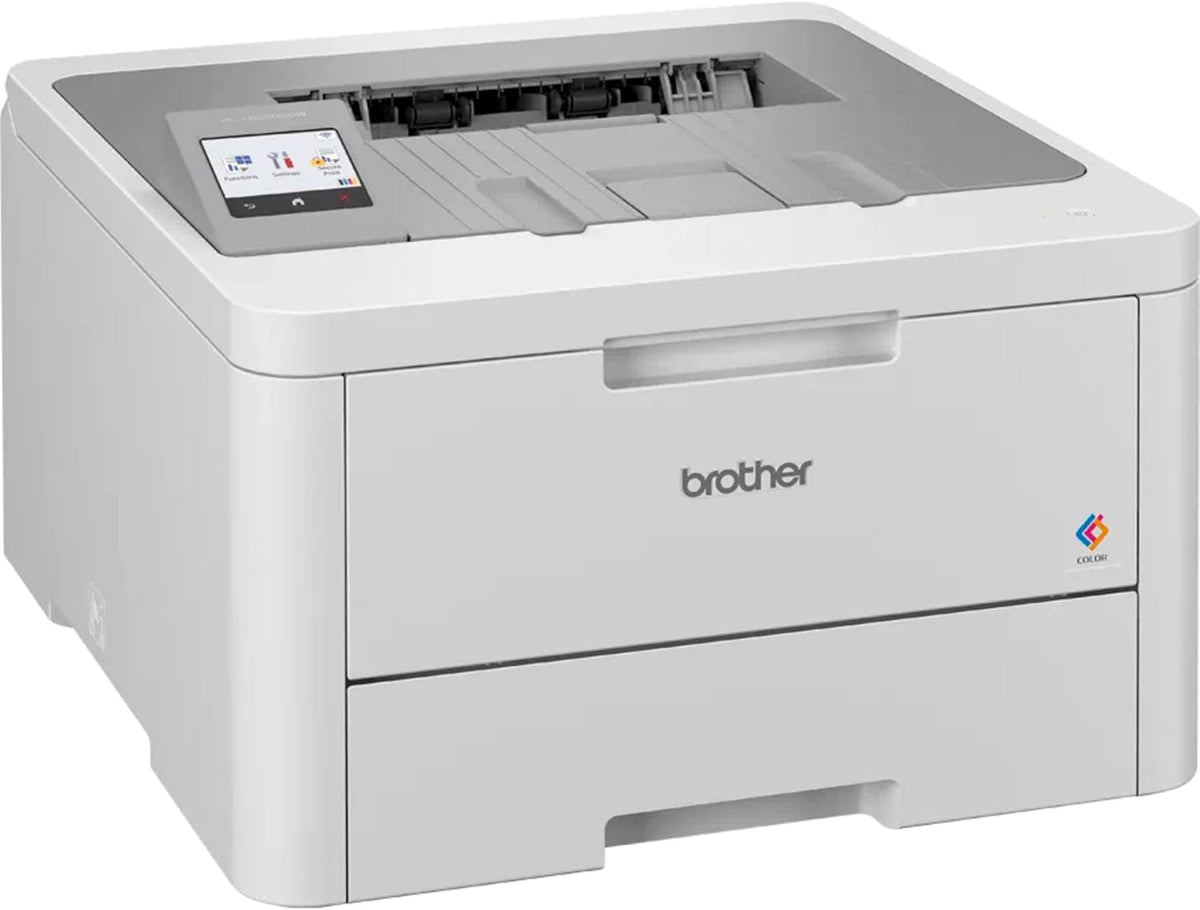 Brother HL L8230CDW Farb LED Drucker - Bis zu 30 Seiten pro Minute - WLAN Ethernet USB und automatischer Duplexdruck - Kompakter Bürodrucker in Weiß Grau