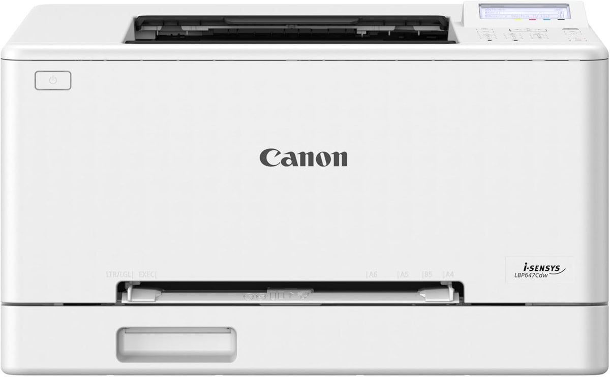 Canon i-SENSYS LBP647Cdw Farblaserdrucker - A4 mit WLAN Ethernet und USB - Auto Duplex und sicheres Drucken - 1200 x 1200 dpi bei 25 Seiten pro Minute