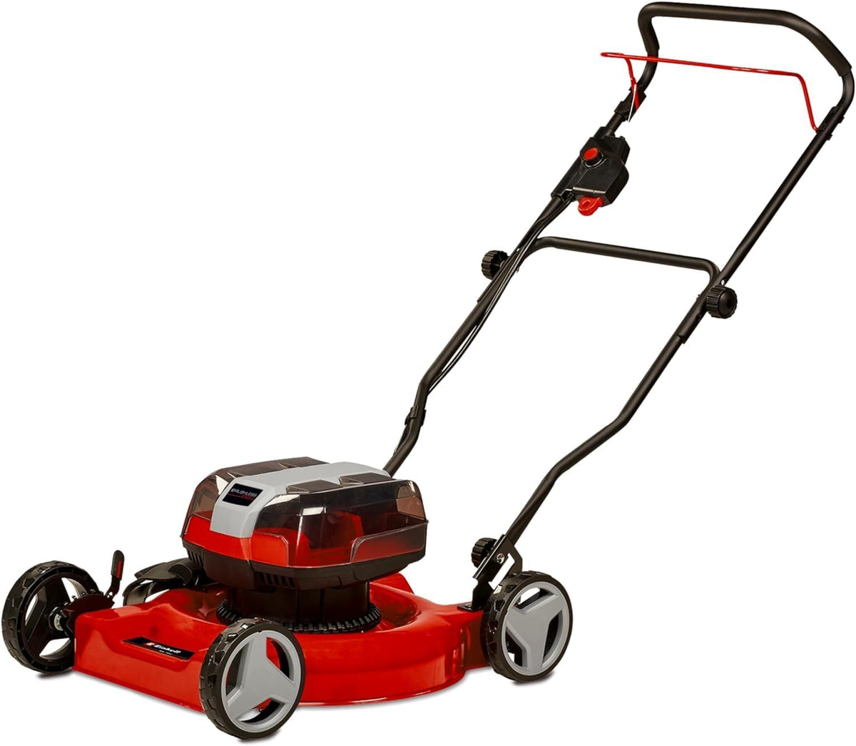 Einhell GE CM 36 48 Li M Solo Akku Rasenmäher - 48 cm Schnittbreite bis 1000 m2 - Brushless mit Mulchfunktion - 30 bis 75 mm ohne Akku