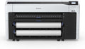 Epson SureColor SC T7700D Großformatdrucker - 44 Zoll mit Doppelrollensystem - Ethernet und USB für professionelle Druckabläufe - Weißer Farbdrucker für technische Anwendungen