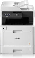 Brother DCP-L8410CDW Farblaser Multifunktionsdrucker - Professionelles 3 in 1 Gerät mit WLAN - USB und automatischer Duplexdruck - Bis 10 Seiten pro Minute