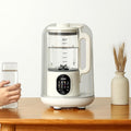 8 in 1 Sojamilchbereiter - 1500 ml Automat für Sojamilch Suppe Smoothies und Saft - Selbstreinigend mit Kochfunktion - Verzögerungsstart für flexible Getränkezubereitung