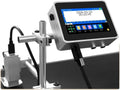 150PLUS Thermo Tintenstrahldrucker - 12 Komma 7 mm mit einer Tintenpatrone - Für QR Code Chargennummer Bild Logo und Ablaufdatum - Schnelltrocknender Etikettendrucker