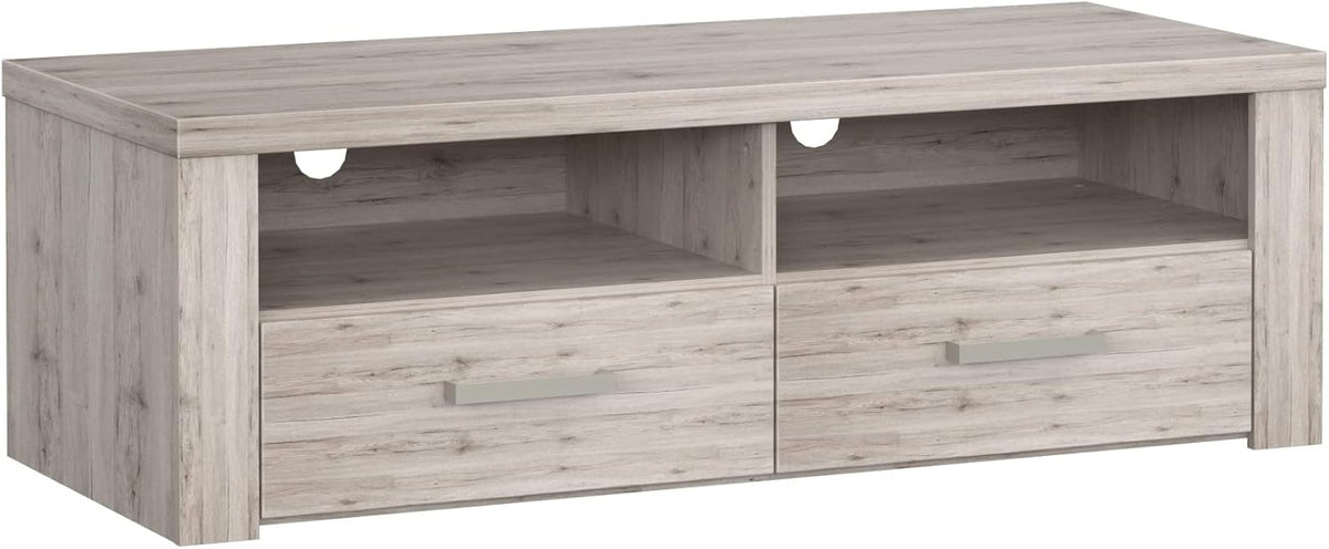 Newroom Tammy.one TV Lowboard - Sandeiche im modernen Design - 126,9 x 52 x 41 cm bodenstehend - Fernsehtisch für Wohnzimmer Schlafzimmer und Heimbüro