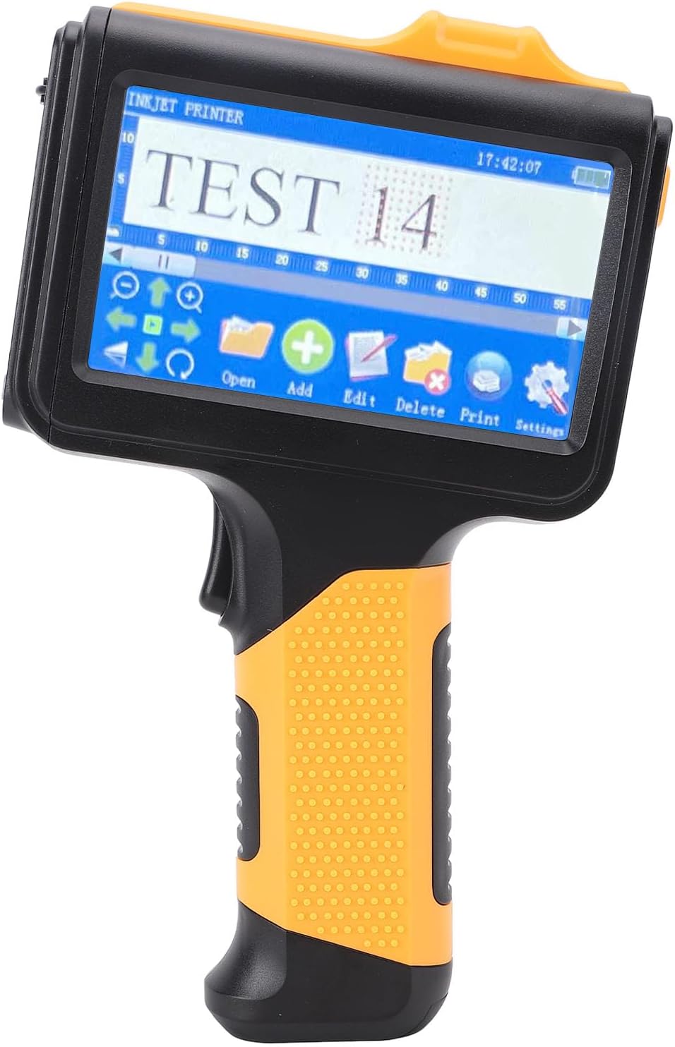 Fabater Tragbarer Handdrucker - 600 dpi mit 42 ml Tintenpatrone - Vielfältige mobile Druckoptionen - Für Heimwerker Studios Lager und Einzelhandel