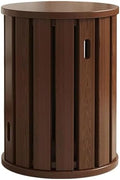 Stapelbarer Holzhocker - Platzsparendes und multifunktionales Design - Als Fußstütze und Beistelltisch nutzbar - Für Wohn Schlafbereich und Balkon