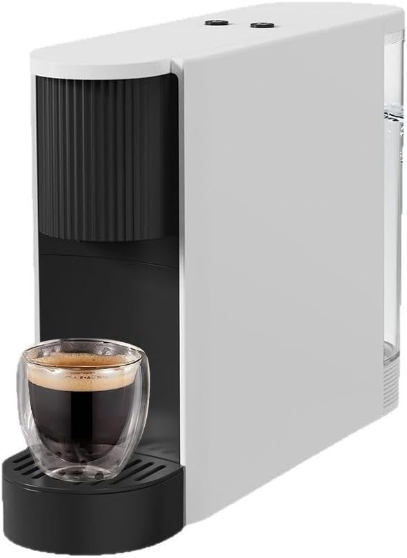 Single Serve Kapselkaffeemaschine - 20 bar Pumpendruck mit 1200W Leistung - Für eine Tasse Espresso und Kaffee - Kompakte Kaffeemaschine für Büro und Zuhause