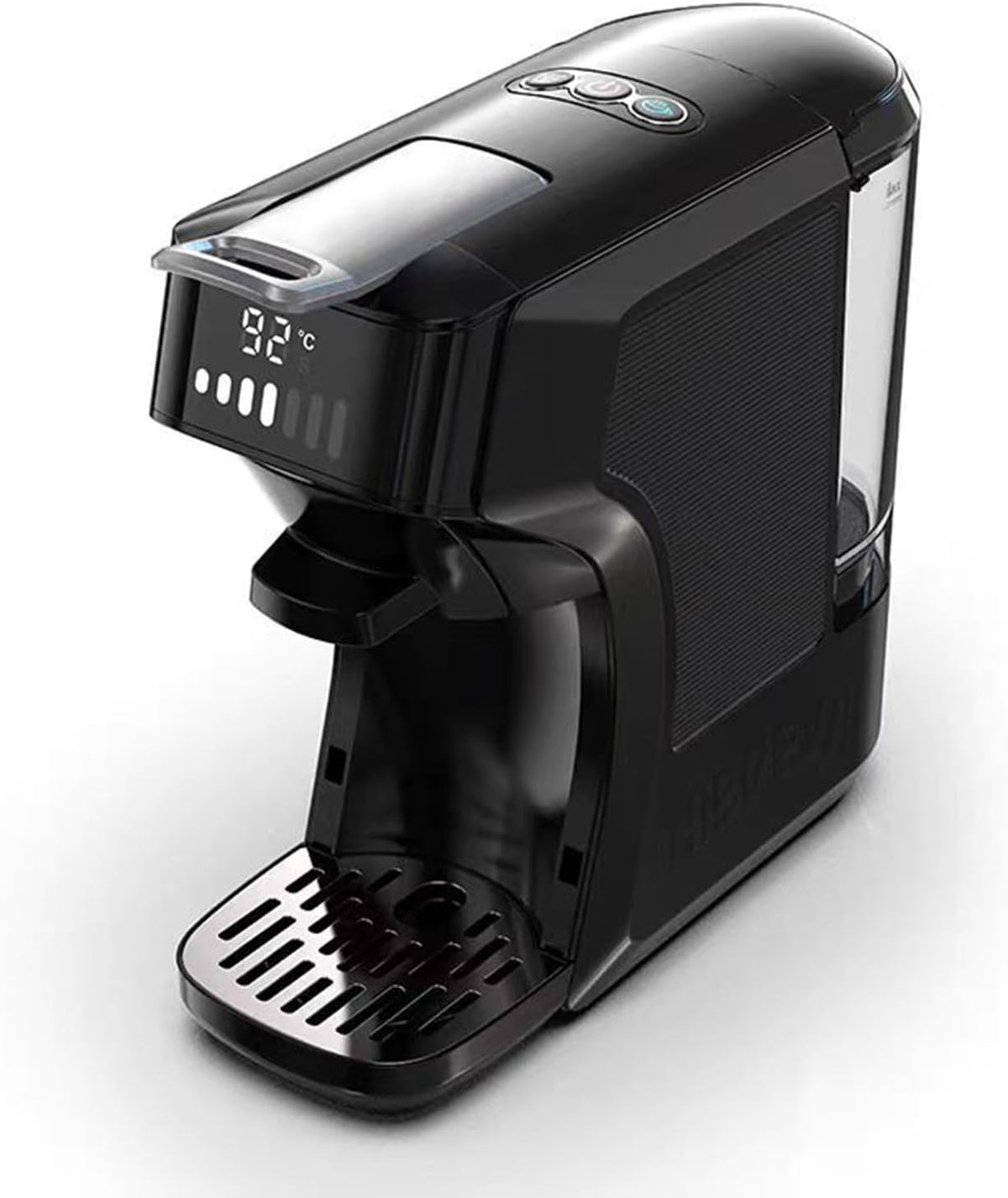 Kapsel Espressomaschine 20 Bar - für heißen und kalten Kaffee - 7 Wasserstandseinstellungen und automatische Bedienung - kompakt für Zuhause und Büro