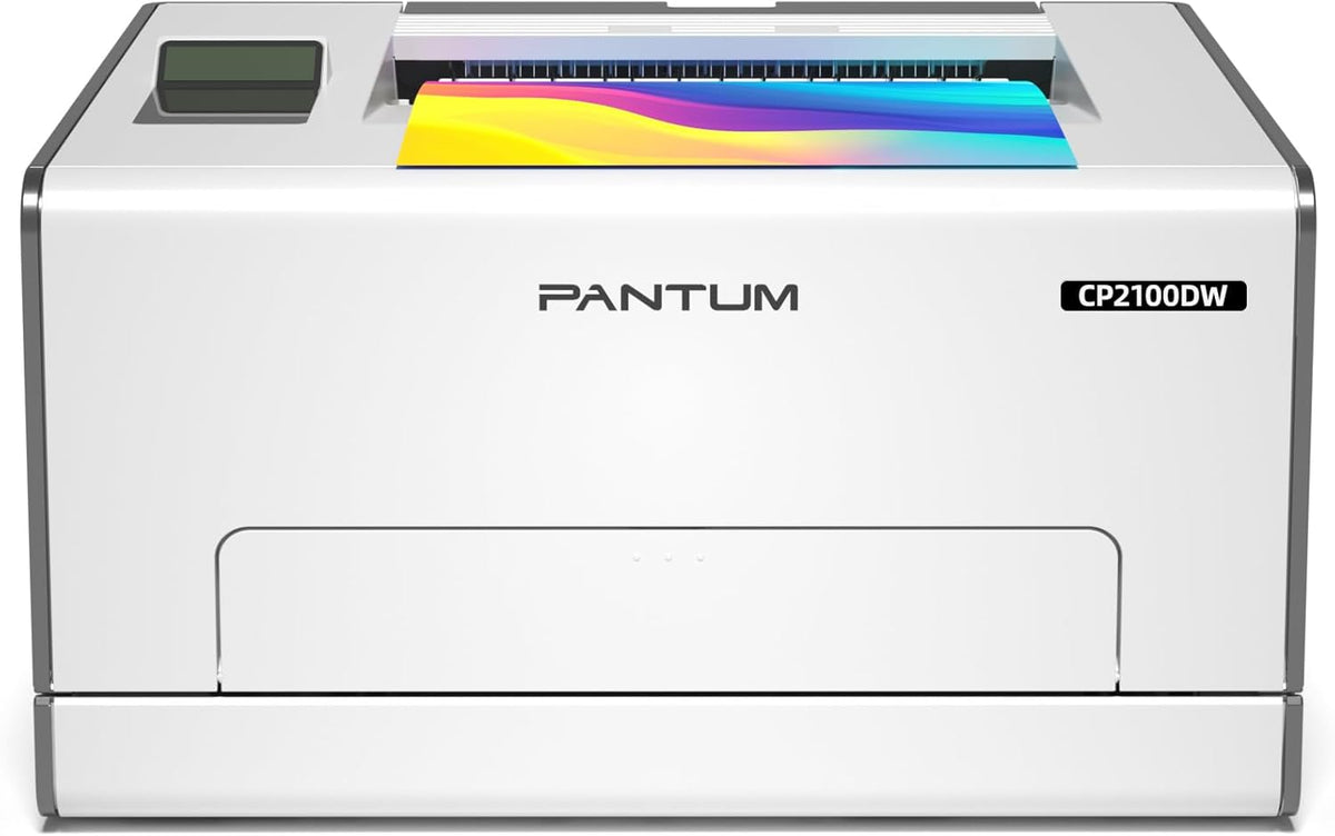 PANTUM CP2100DW Farblaserdrucker - Einfunktionsgerät mit WLAN LAN und USB - Automatischer Duplexdruck für Büro und Homeoffice - 20 Seiten pro Minute