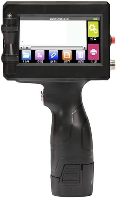 Handheld Tintenstrahldrucker - Intelligente Codiermaschine mit Bluetooth - Farbdruck für Verpackungsboxen und gewebte Beutel - Tragbarer Drucker ohne Tintenpatrone
