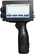 Handheld Tintenstrahldrucker - Tragbare Codiermaschine mit Bluetooth - Farbdruck für Logo Chargencode und Kennzeichnung - 30 x 18 x 6 cm für verschiedene Oberflächen