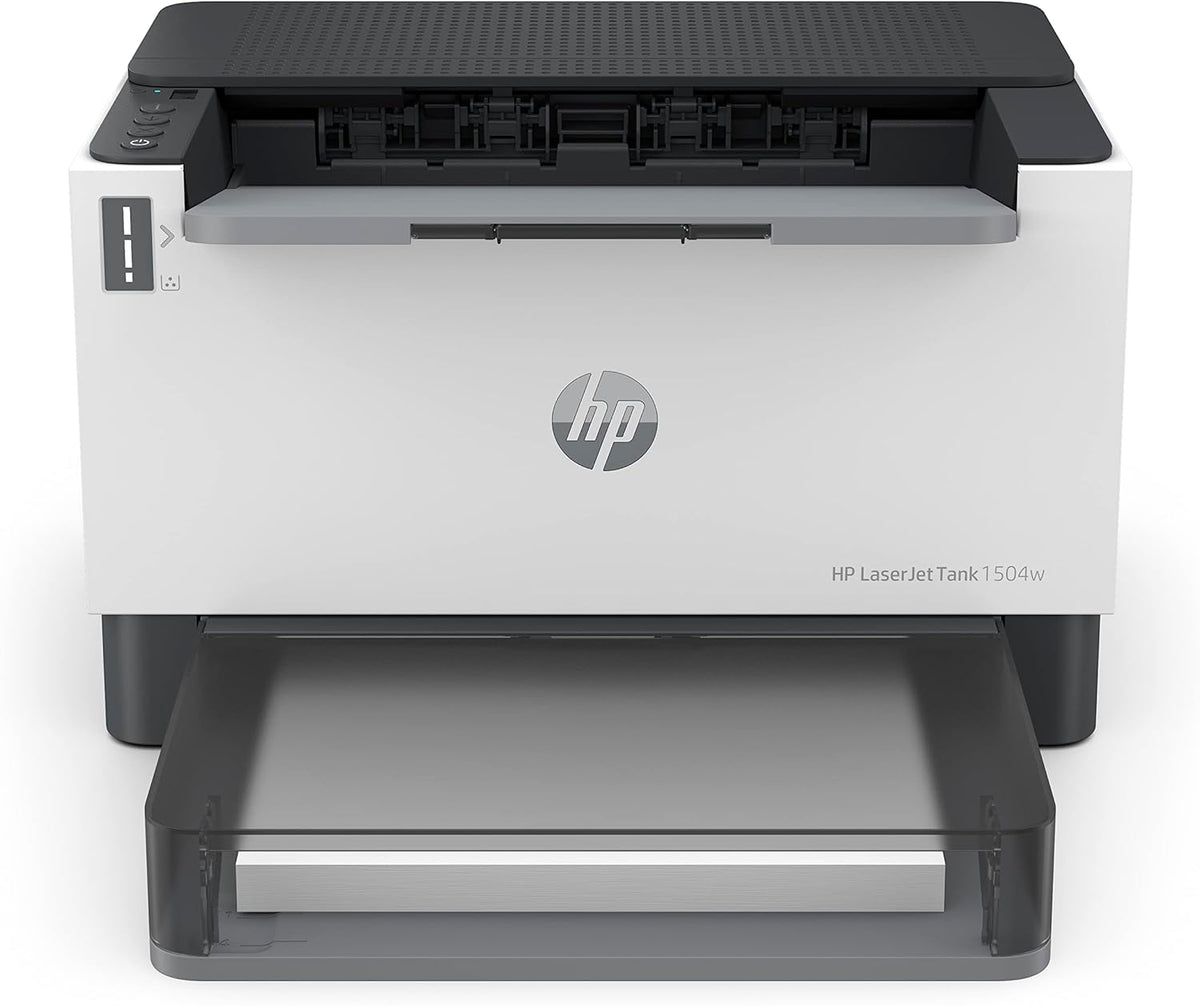 HP LaserJet Tank 1504w Monochrom Laserdrucker - Dual Band WLAN USB Bluetooth LE und Smart App - Beidseitiger Druck mit Toner bis 5000 Seiten - 22 Seiten pro Minute