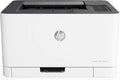 HP Color Laser 150nw - Kompakter Farblaserdrucker in Weiß Grau - WLAN Ethernet und USB für flexible Verbindungen - Bis 18 Seiten pro Minute