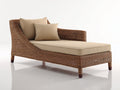 Sonnenliege-Rattan-Teakholz-195 x 78 x 82 cm-Braun-Beige-Modernes Lounge-Design