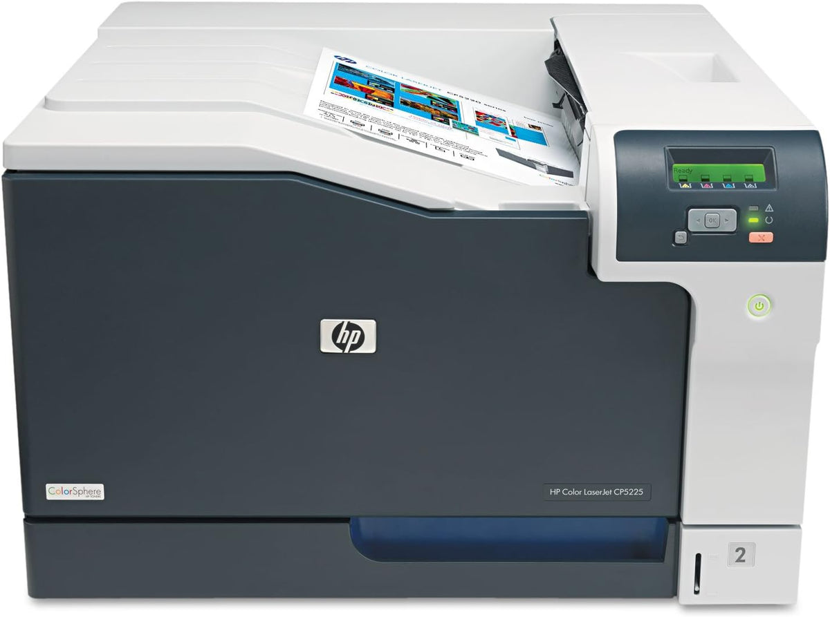 HP Color LaserJet Enterprise CP5225DN - A3 Farblaserdrucker mit Ethernet und USB - Auto Duplex und Netzwerkfunktion - 600 x 600 dpi mit 20 Seiten pro Minute