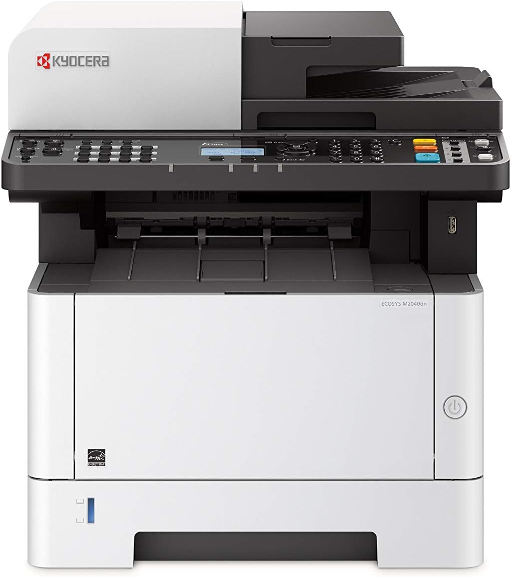 Kyocera Ecosys MA4000x Multifunktionsdrucker - Monochrom Lasergerät mit ADF und doppelseitigem Scannen - Ethernet USB Mobile Print und Auto Duplex - 40 Seiten pro Minute