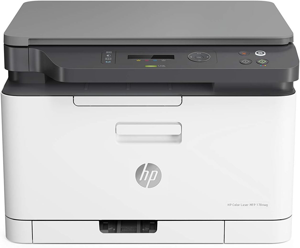HP Color Laser MFP 178nwg - Farblaser Multifunktionsdrucker zum Drucken Kopieren und Scannen - WLAN Ethernet USB und Smart App - Bis 18 Seiten pro Minute